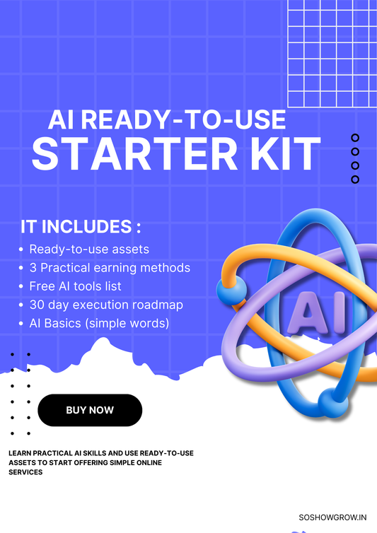 AI Ready-to-Use Income Starter Kit (India)